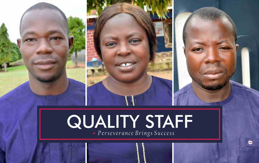Saint Winifred: Quality Staff